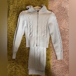 Baby blue Wild Fable knit sweater set
